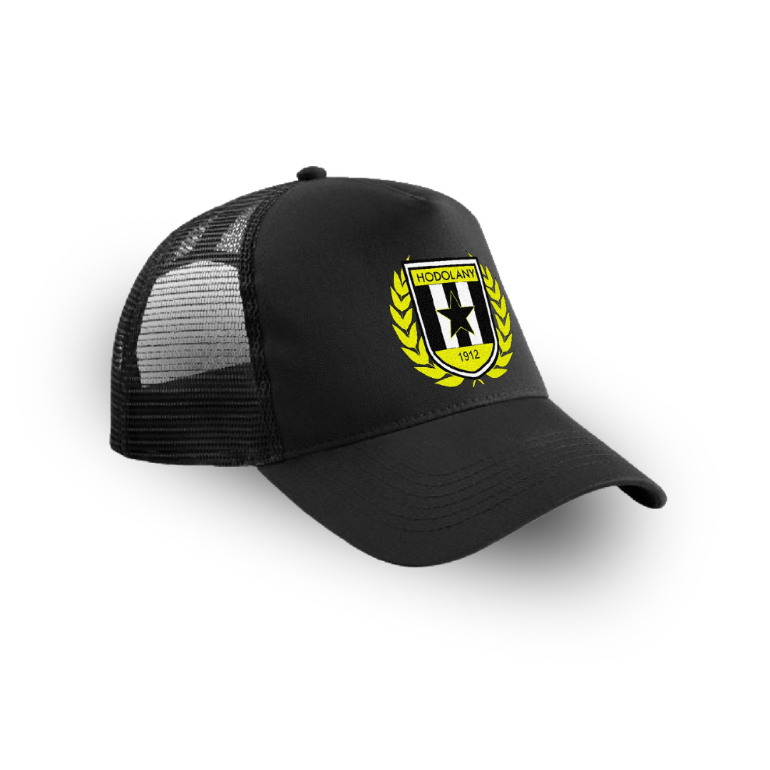 Kšiltovka Hodolany – se síťkou - černá